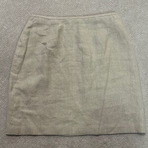 Sigrid Olsen Linen Skirt NEW